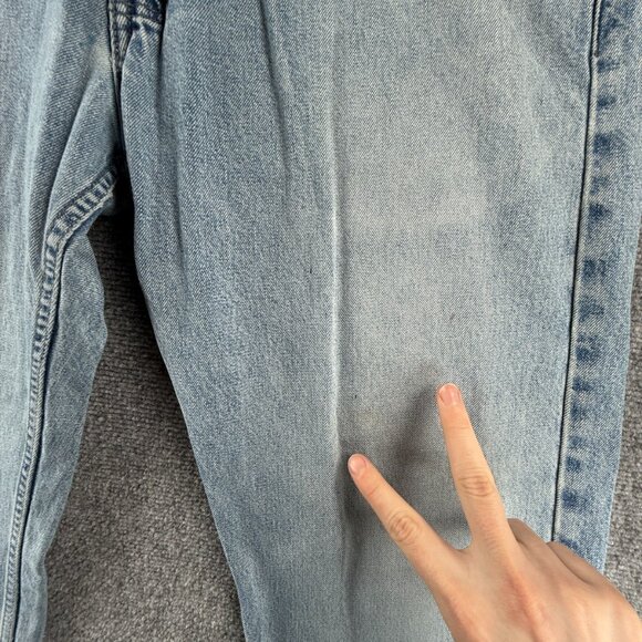 VTG Levi's Blue Jeans Men Light Wash Denim Cotton Jeans Loose Baggy ACTL 31.5X30 - Picture 10 of 16